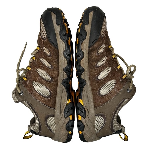 Merrell Men’s Ridgepass Trail/Hiking/Walking Shoes in Boulder/Old Gold Sz 10 - Picture 6 of 15